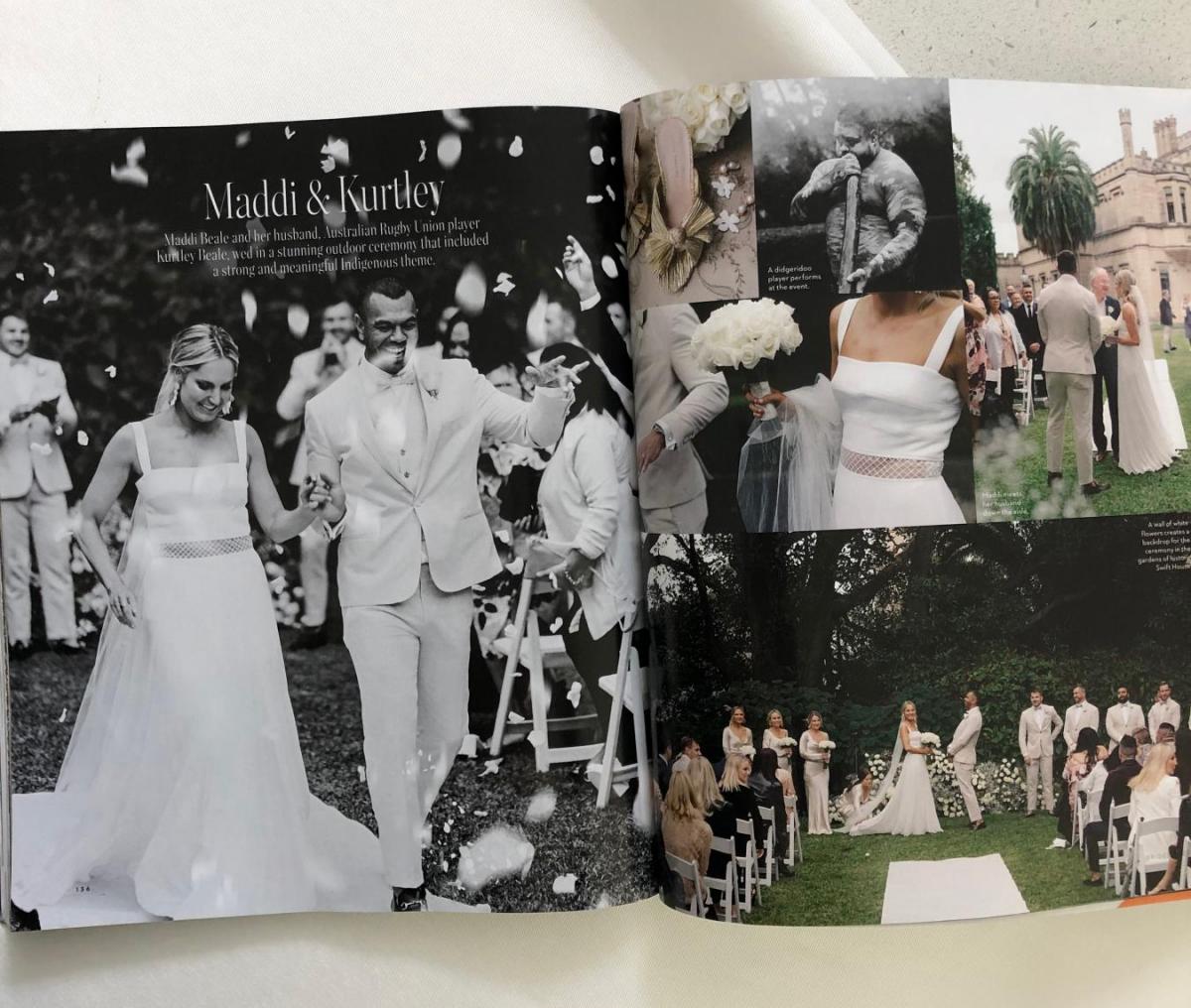 Karen Willis Holmes real bride featured in Vogue Bride Australia celebrates 20 years of bridal