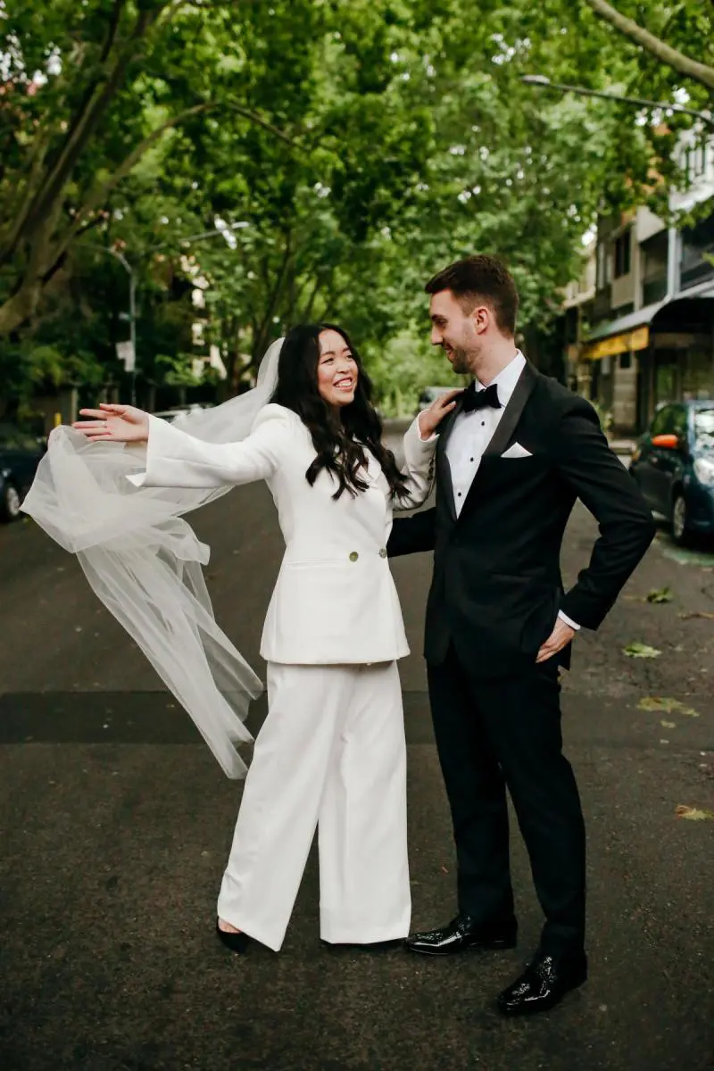 Charlie | White Jacket For Bridal Suit | Karen Willis Holmes-tmf.edu.vn