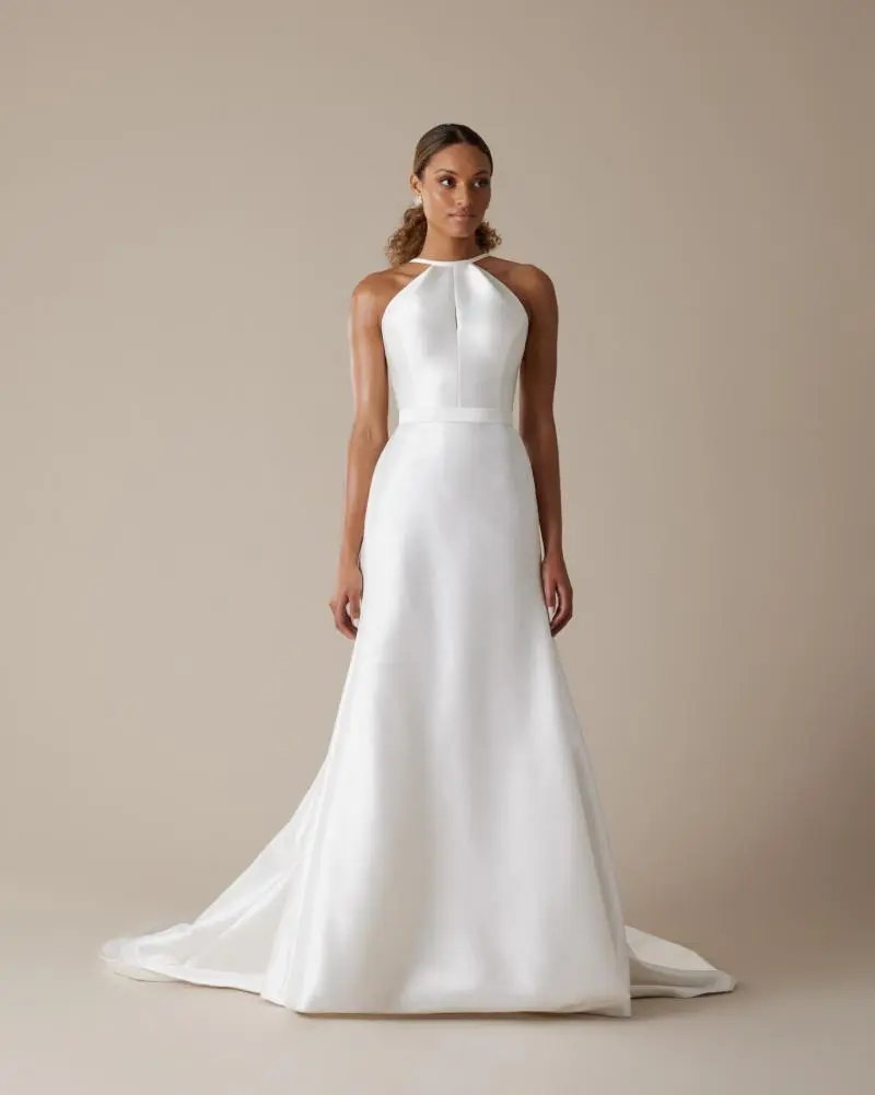 Microcomputer scientist Abstraction Backless Wedding Dresses & Gowns | Open, Low Back Dresses