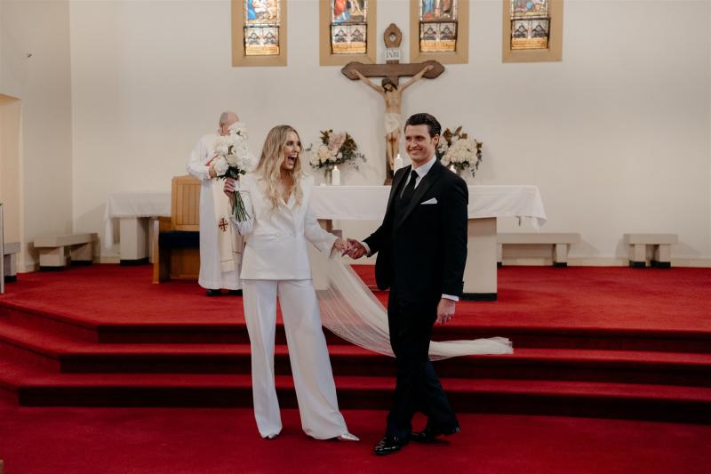 KWH real bride Demi and James church where they eloped.
