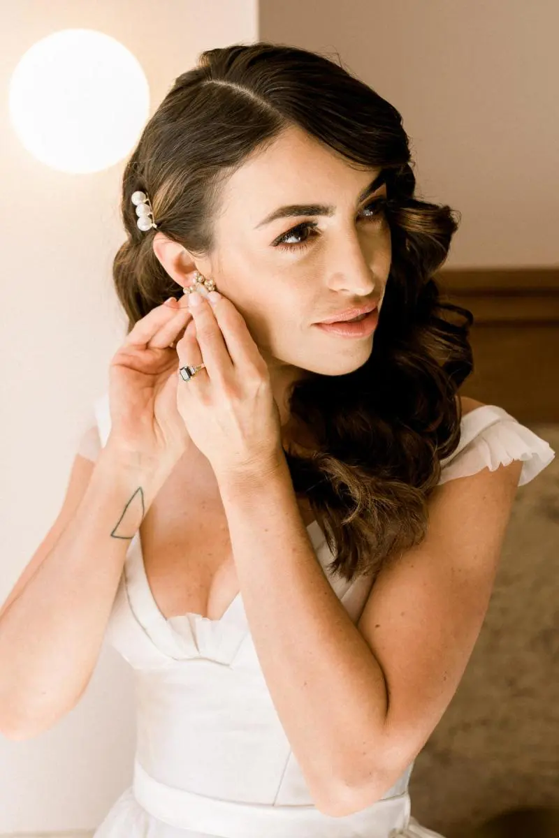 The Best Wedding Hairstyles, Depending On Your Gown's Neckline