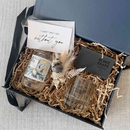 Groomsman box gifts for male bridesmaid gifts for bridesmen man of honour gifts