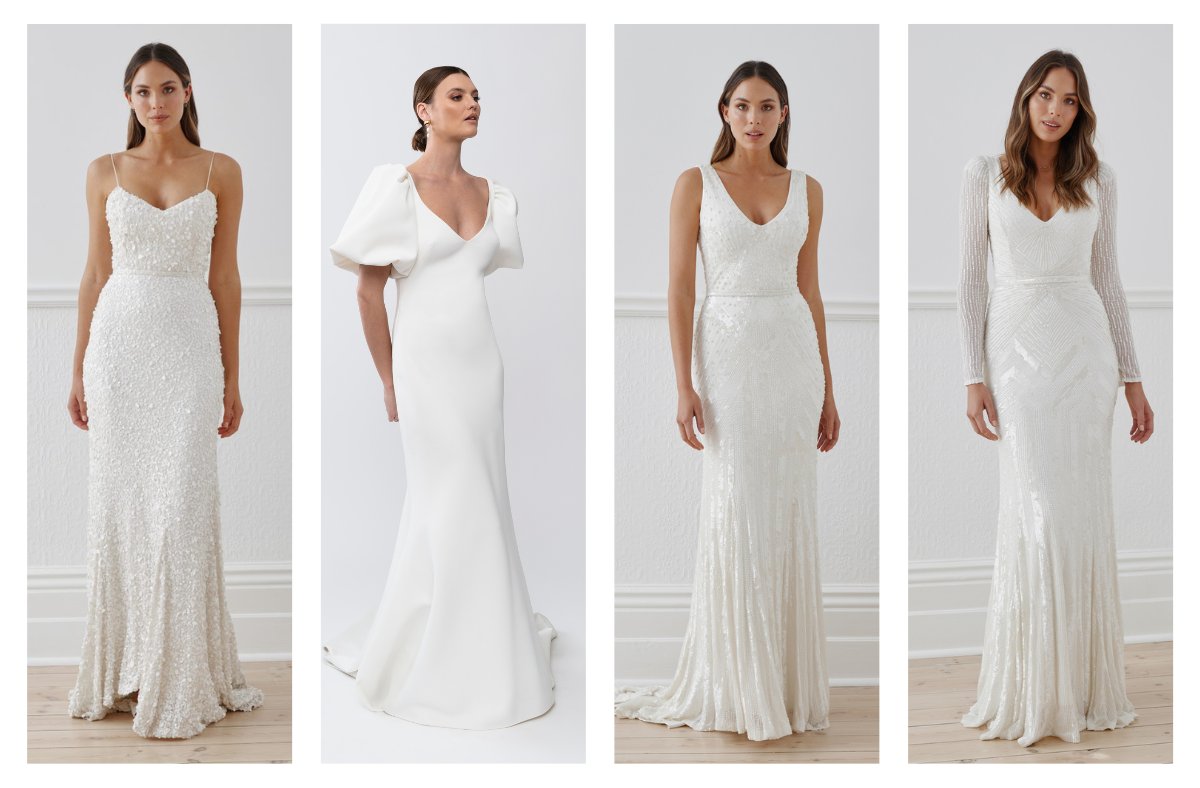 Anya, Shelby, Fontanne and Perry wedding dresses by Karen Willis Holmes