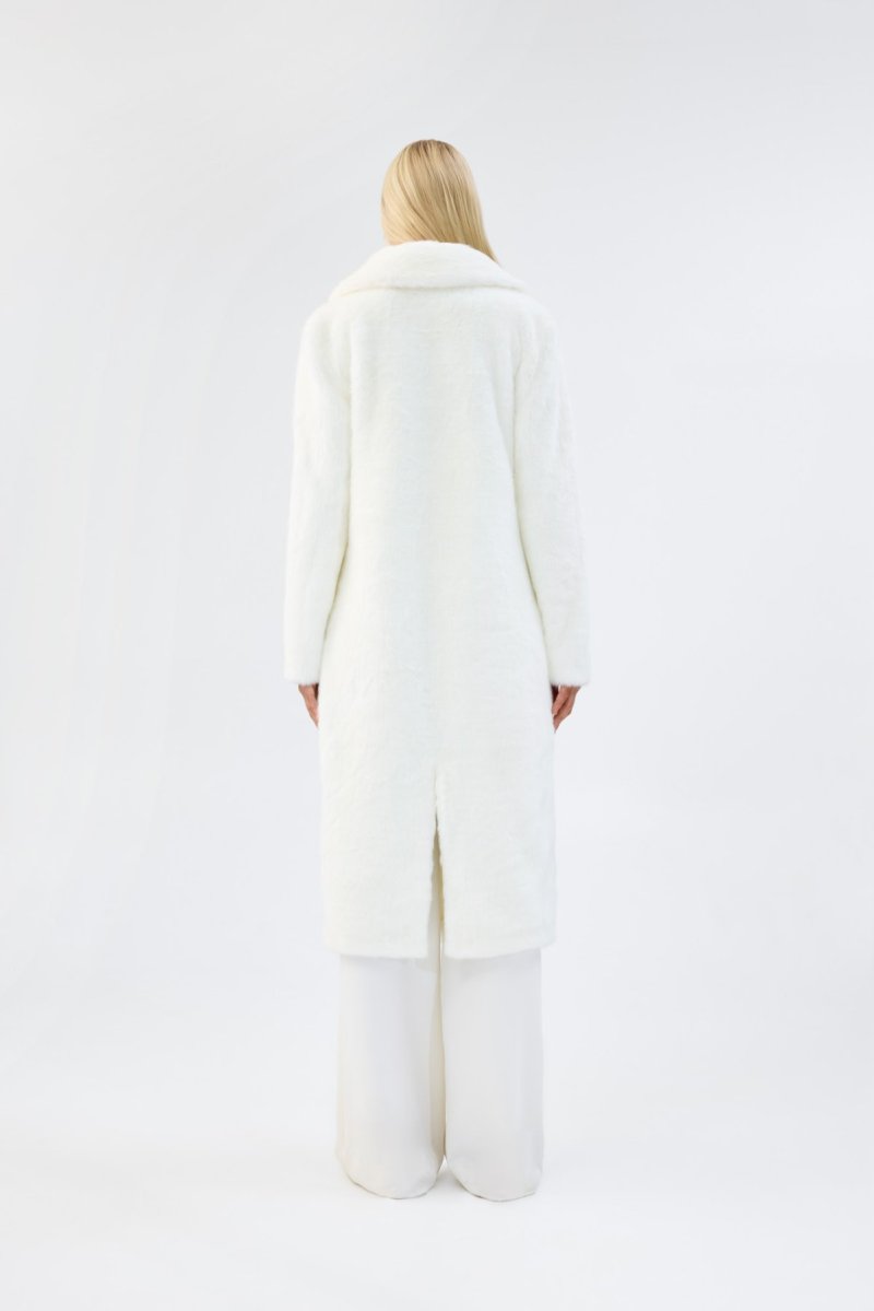 Unreal Fur Dove Coat
