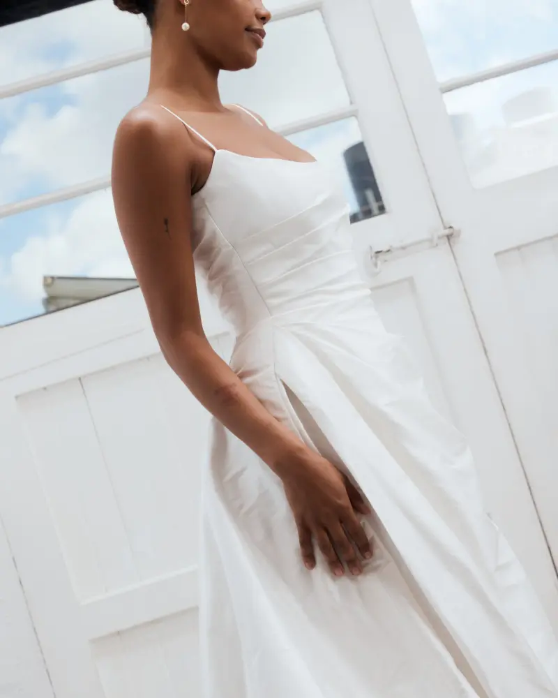 Emma Classic Silk Wedding Dress KWH Bridal