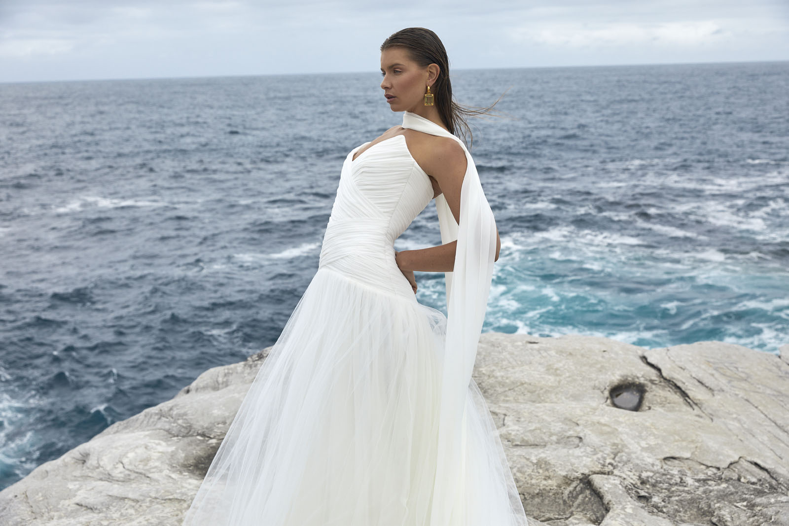 princess polly baby blue dress Best winter wedding dresses for 2025 brides main image 0