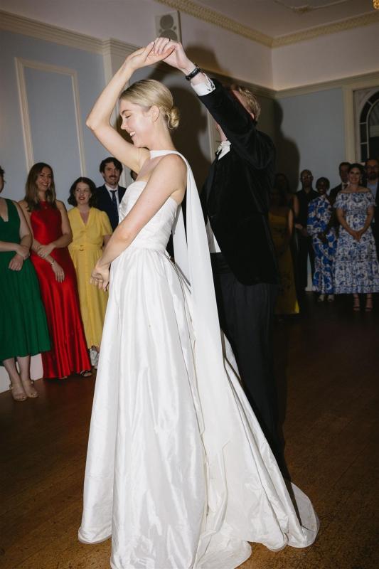 Anna wears our Madelyn Julianne gown from our Bespoke collection.