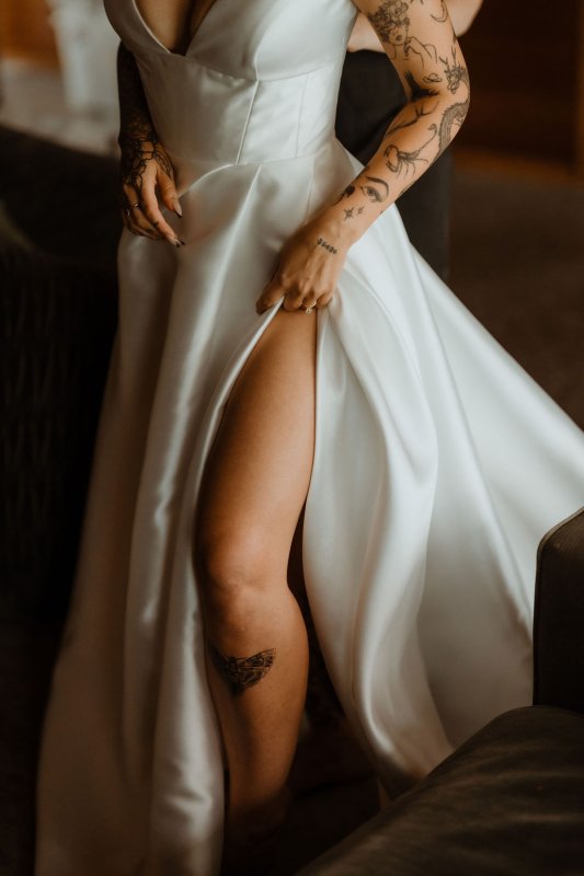 Taryn & Gianna Gown Bespoke collection - Emma & Jayden - KWH Bridal