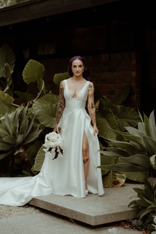 Taryn & Gianna Gown Bespoke collection - Emma & Jayden - KWH Bridal