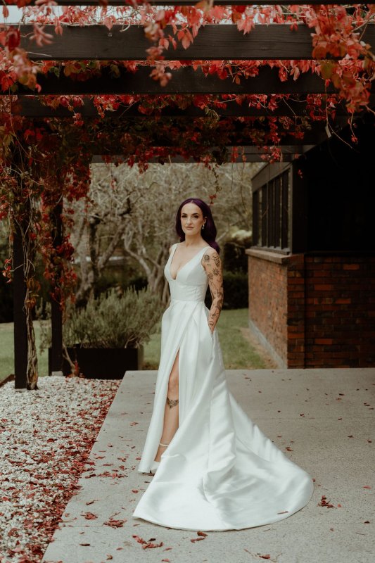 Taryn & Gianna Gown Bespoke collection - Emma & Jayden - KWH Bridal