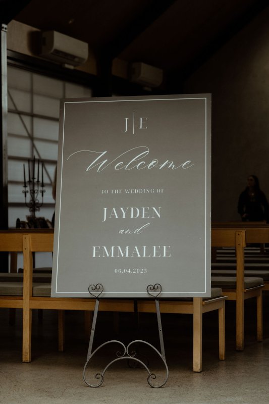 Taryn & Gianna Gown Bespoke collection - Emma & Jayden - KWH Bridal