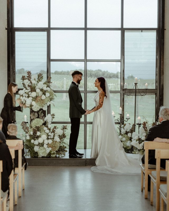 Taryn & Gianna Gown Bespoke collection - Emma & Jayden - KWH Bridal