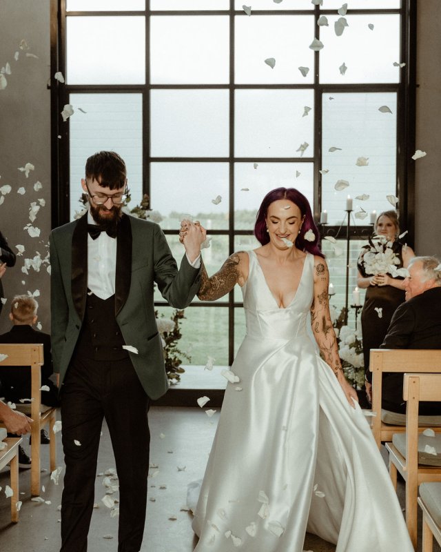 Taryn & Gianna Gown Bespoke collection - Emma & Jayden - KWH Bridal