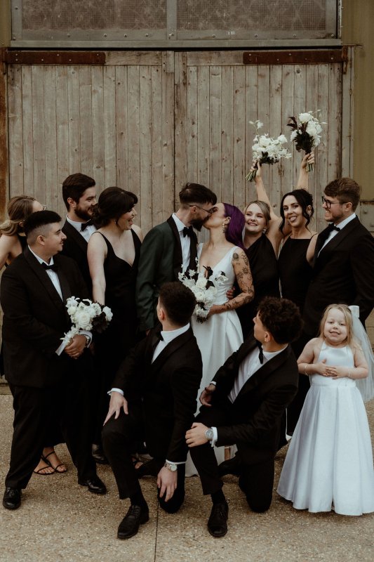 Taryn & Gianna Gown Bespoke collection - Emma & Jayden - KWH Bridal