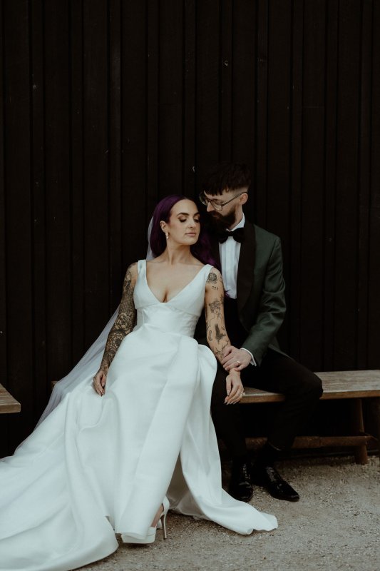 Taryn & Gianna Gown Bespoke collection - Emma & Jayden - KWH Bridal
