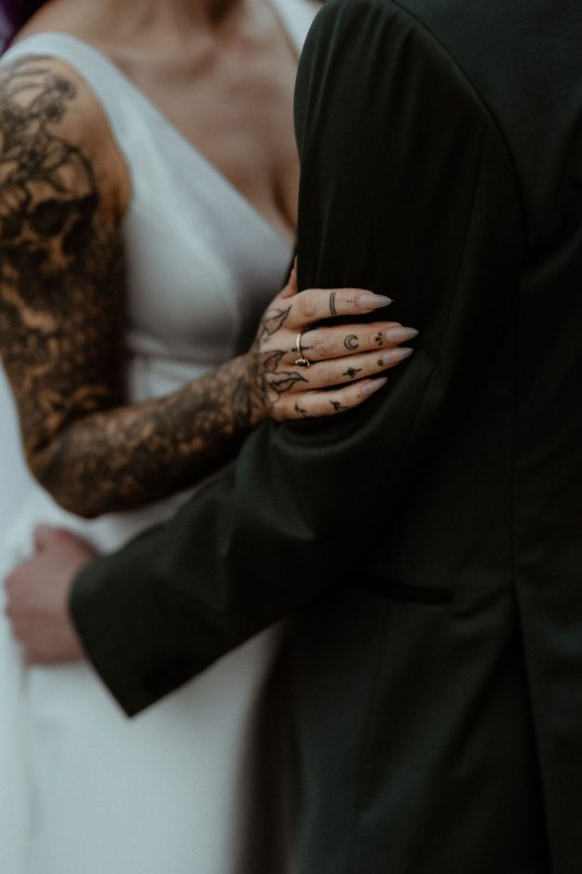 Taryn & Gianna Gown Bespoke collection - Emma & Jayden - KWH Bridal