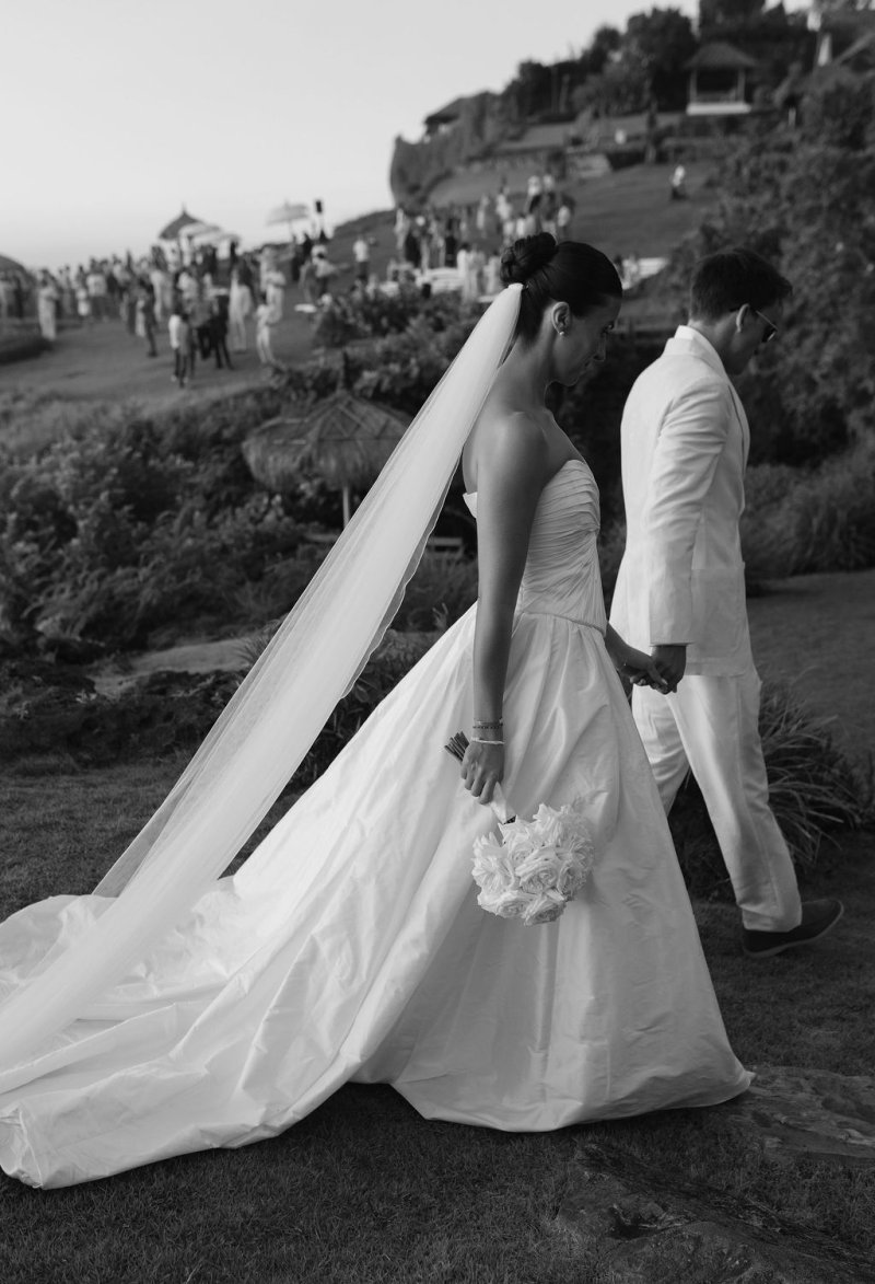 Elif & Syddarta - Madelyn Dip & Julianne- shantung silk wedding dress - KWH Bridal