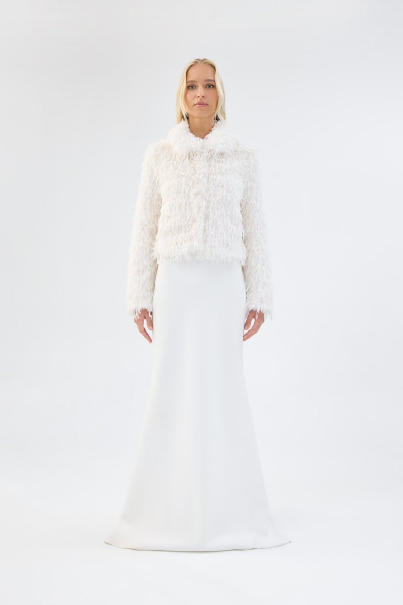 Unreal Fur Swan Lake Jacket