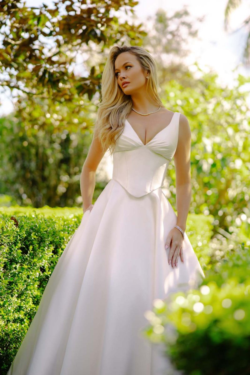 V neck ball gown wedding dress, wedding dresses sydney wedding dresses melbourne wedding dresses brisbane, KWH bridal