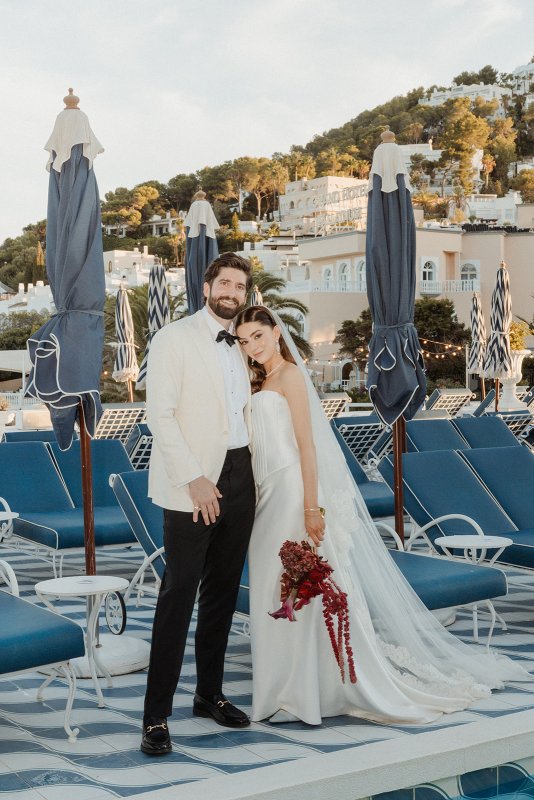 Real Bride wearing a romantic wedding dress by KWH Bridal, Karen Willis Holmes. Wedding Dresses Australia, Wedding dresses Sydney, Wedding Dresses Melbourne, Wedding dresses Brisbane