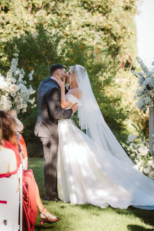 wedding gown