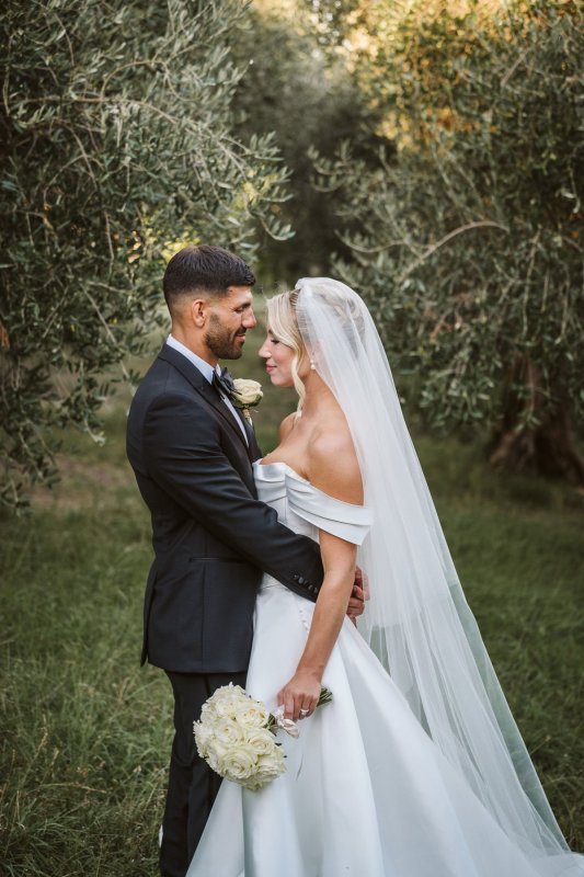 wedding gown
