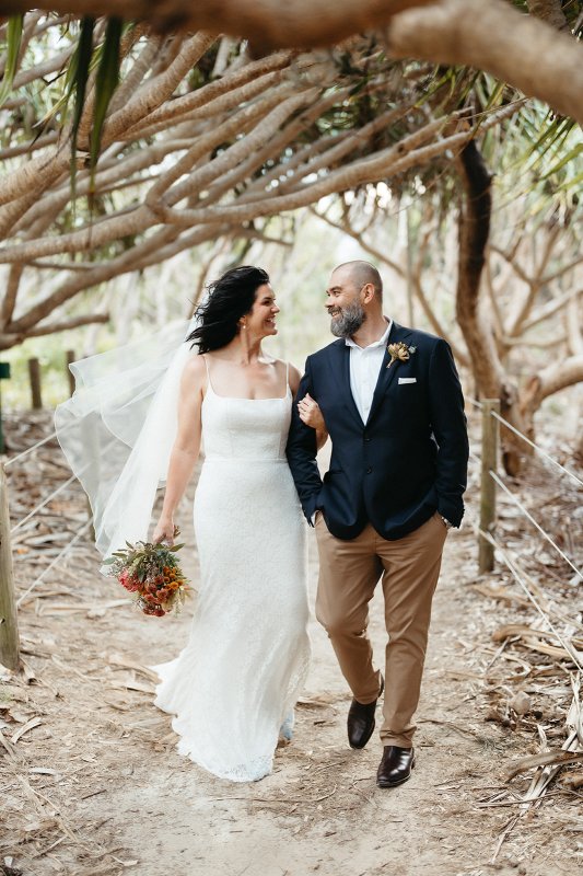 Real Bride wearing a romantic wedding dress by KWH Bridal, Karen Willis Holmes. Wedding Dresses Australia, Wedding dresses Sydney, Wedding Dresses Melbourne, Wedding dresses Brisbane