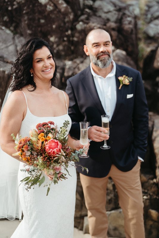 Real Bride wearing a romantic wedding dress by KWH Bridal, Karen Willis Holmes. Wedding Dresses Australia, Wedding dresses Sydney, Wedding Dresses Melbourne, Wedding dresses Brisbane