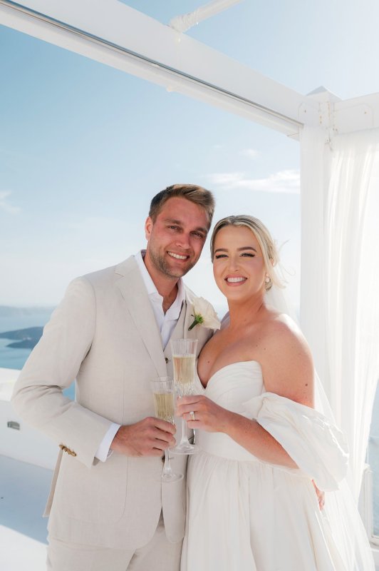 Real Bride wearing a romantic wedding dress by KWH Bridal, Karen Willis Holmes. Wedding Dresses Australia, Wedding dresses Sydney, Wedding Dresses Melbourne, Wedding dresses Brisbane