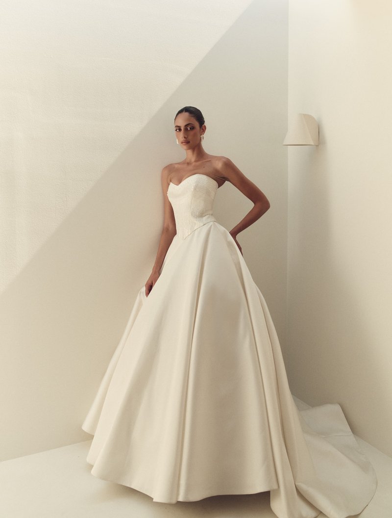 sequin ball gown, KWH Bridal, Karen Willis Holmes Wedding Dresses Australia