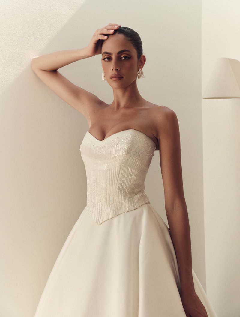 sequin ball gown, KWH Bridal, Karen Willis Holmes Wedding Dresses Australia