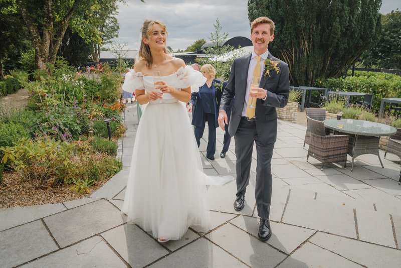 Real Bride wearing a romantic wedding dress by KWH Bridal, Karen Willis Holmes. Wedding Dresses Australia, Wedding dresses Sydney, Wedding Dresses Melbourne, Wedding dresses Brisbane