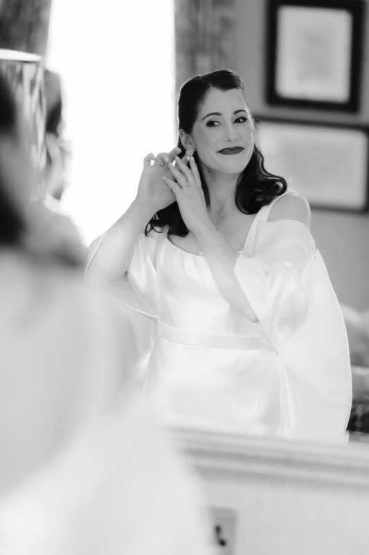 Real Bride wearing a romantic wedding dress by KWH Bridal, Karen Willis Holmes. Wedding Dresses Australia, Wedding dresses Sydney, Wedding Dresses Melbourne, Wedding dresses Brisbane