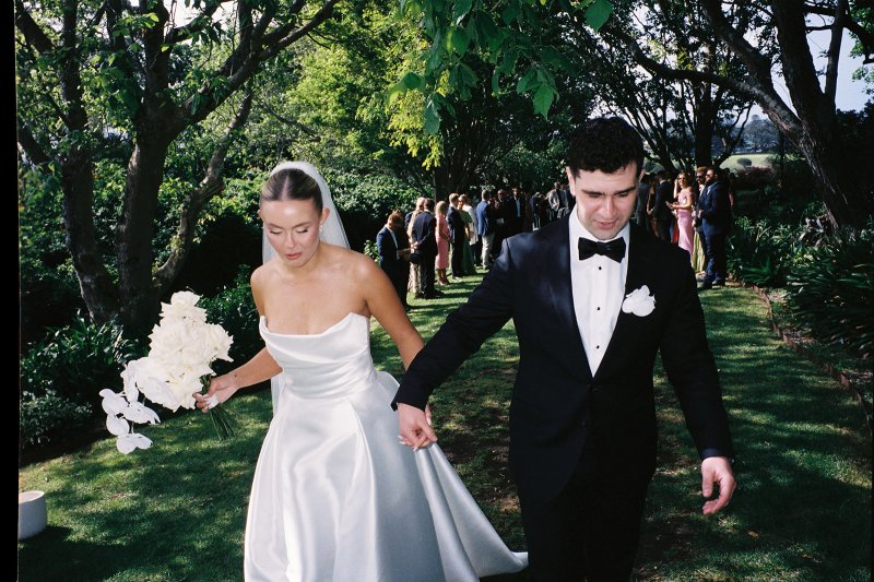 Real Bride wearing a romantic wedding dress by KWH Bridal, Karen Willis Holmes. Wedding Dresses Australia, Wedding dresses Sydney, Wedding Dresses Melbourne, Wedding dresses Brisbane