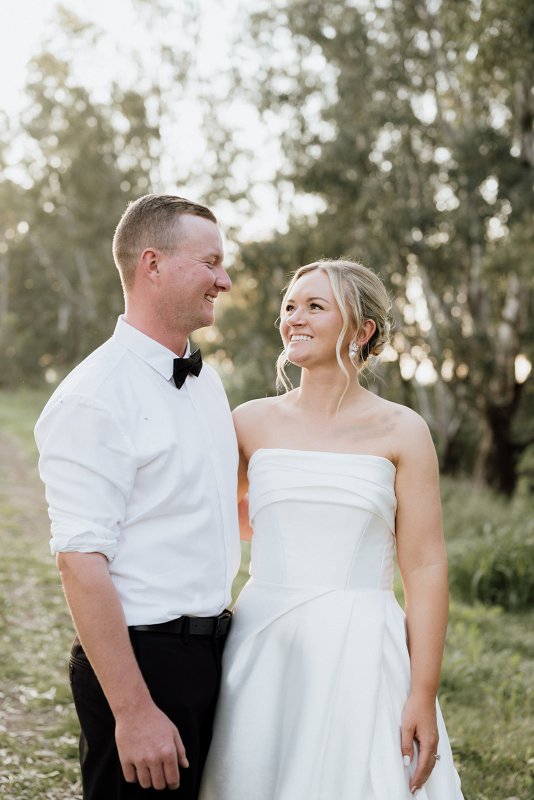 Real Bride wearing a romantic wedding dress by KWH Bridal, Karen Willis Holmes. Wedding Dresses Australia, Wedding dresses Sydney, Wedding Dresses Melbourne, Wedding dresses Brisbane