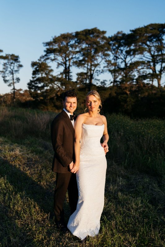 Real Bride wearing a romantic wedding dress by KWH Bridal, Karen Willis Holmes. Wedding Dresses Australia, Wedding dresses Sydney, Wedding Dresses Melbourne, Wedding dresses Brisbane