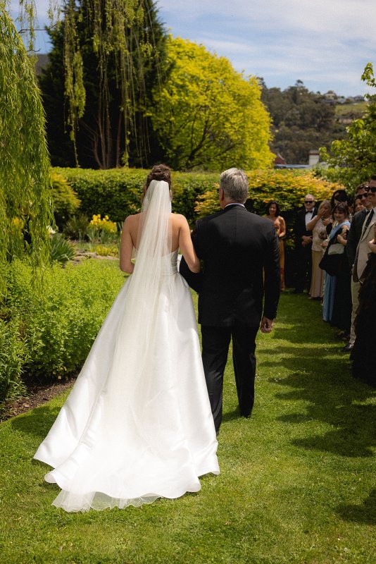 Real Bride wearing a romantic wedding dress by KWH Bridal, Karen Willis Holmes. Wedding Dresses Australia, Wedding dresses Sydney, Wedding Dresses Melbourne, Wedding dresses Brisbane