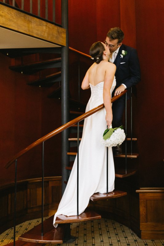 Real Bride wearing a romantic wedding dress by KWH Bridal, Karen Willis Holmes. Wedding Dresses Australia, Wedding dresses Sydney, Wedding Dresses Melbourne, Wedding dresses Brisbane