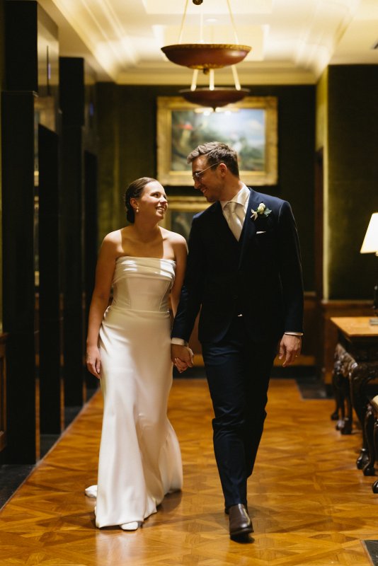 Real Bride wearing a romantic wedding dress by KWH Bridal, Karen Willis Holmes. Wedding Dresses Australia, Wedding dresses Sydney, Wedding Dresses Melbourne, Wedding dresses Brisbane