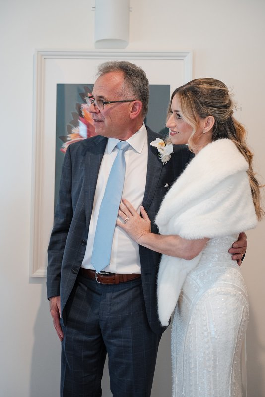 Real Bride wearing a romantic wedding dress by KWH Bridal, Karen Willis Holmes. Wedding Dresses Australia, Wedding dresses Sydney, Wedding Dresses Melbourne, Wedding dresses Brisbane
