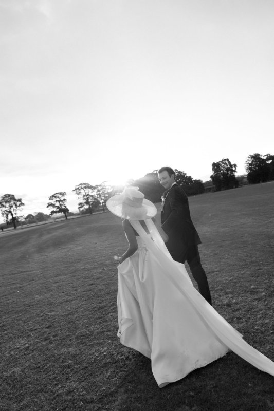 Real Bride wearing a romantic wedding dress by KWH Bridal, Karen Willis Holmes. Wedding Dresses Australia, Wedding dresses Sydney, Wedding Dresses Melbourne, Wedding dresses Brisbane