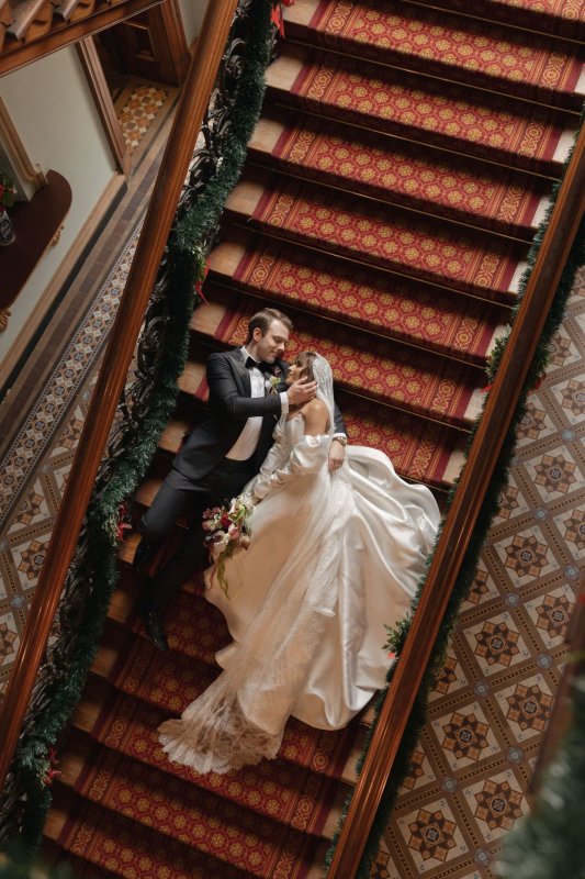 Real Bride wearing a romantic wedding dress by KWH Bridal, Karen Willis Holmes. Wedding Dresses Australia, Wedding dresses Sydney, Wedding Dresses Melbourne, Wedding dresses Brisbane