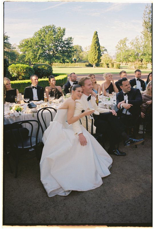 Real Bride wearing a romantic wedding dress by KWH Bridal, Karen Willis Holmes. Wedding Dresses Australia, Wedding dresses Sydney, Wedding Dresses Melbourne, Wedding dresses Brisbane